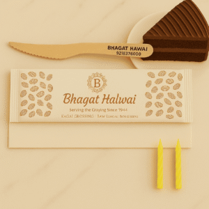 Cake Printed Cutlery Kit