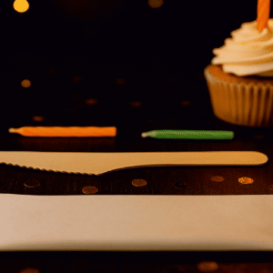 165mm Non Printed Cake Cutlery Kit