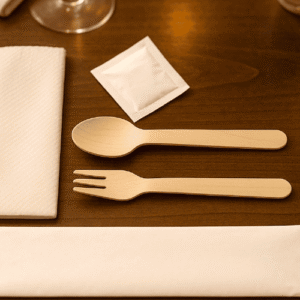 140mm Non Printed Cutlery Kit